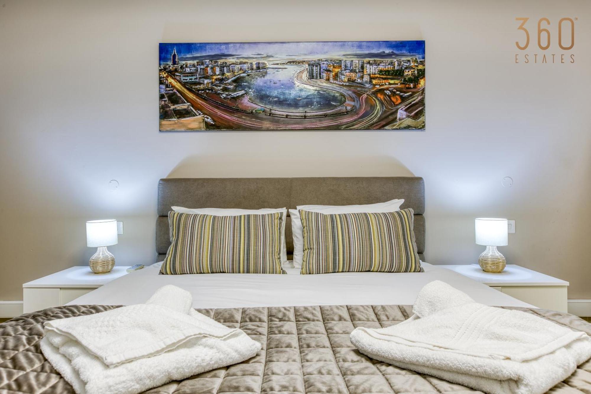 Designer, Luxurious 3br In Pender Gardens By 360 Estates * Saint Julian's